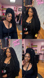 Temptation Locs (temporary human hair Locs 20 per bundle )